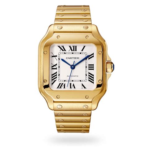 buy gold cartier|cartier gold watches for men.